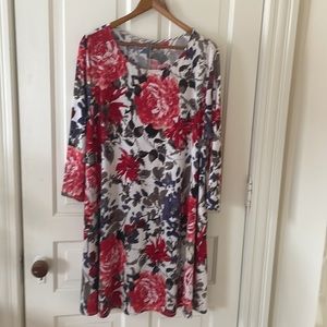 Floral dress xxl